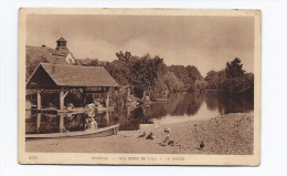 CPA 67 - BENFELD - Aux Bords De L'Ill - Le Lavoir - TB PLAN Avec Lavandières + Petite Animation + Canards - Benfeld