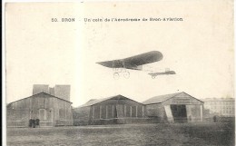 Rhone : Bron, Un Coin De L'Aerodrome De Bron-Aviation - Bron