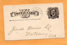 United States 1885 Card Mailed - ...-1900