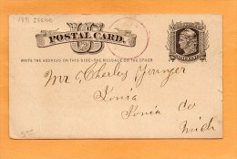 United States 1876 Card Mailed - ...-1900