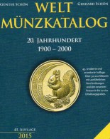 Coins Weltmünzkatalog A-Z 2015 New 50€ Münzen 20.Jahrhundert Battenberg Verlag Schön Europe America Africa Asia Oceanien - Libri & Cd