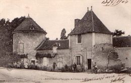 Cpa (89  Moneteau --les Restes Du Chateau De Colbert - Moneteau