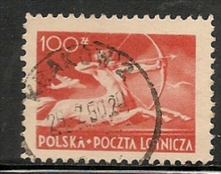 POLAND - CENTAURE  - 1948 Aériens Yvert # A23 - USED - Gebruikt