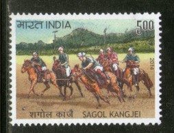 India 2014 Horse Polo / Sagol Kangjei Sport Heritage Game Of Manipur MNH Inde Indien - Wasserball