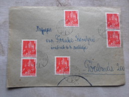 Hungary - Békéscsaba To Tóalmás  1944 D128802 - Briefe U. Dokumente