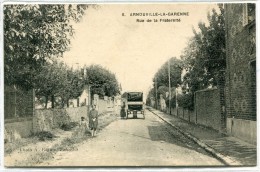 CPA 95  ARNOUVILLE  LA GARENNE  RUE DE LA FRATERNITE - Arnouville Les Gonesses