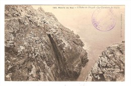 PLOGOFF - FINISTERE - POINTE DU RAZ - L'ENFER DE PLOGOFF - LA CHEMINEE DU DIABLE - Plogoff