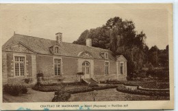 CPA 53 CHATEAU DE MAGNANNE MENIL PAVILLON SUD - Andere & Zonder Classificatie