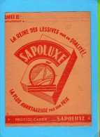 PROTEGE CAHIER  : Reine Des Lessives Par Sa Qualité SAPOLUXE - Book Covers