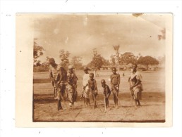 Photo Afrique : Hommes & Enfants Sarclant Un Champ 12cm X 8,7 Cm - Pays à Déterminer - Fotografie