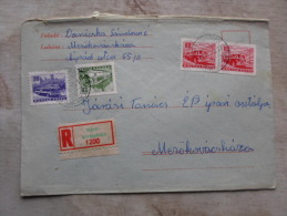 Hungary - Registered Cover -Mezökövácsháza  1967   Stamp Trolley - Autobus D128831 - Covers & Documents