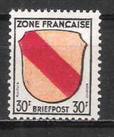 Allemagne Occupation Française Variété Du N° 10 Neuf **  Michel N° 10 II - Other & Unclassified