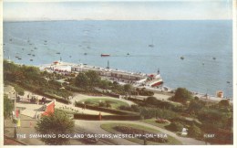 ESSEX - WESTCLIFF - THE SWIMMING POOL AND GARDENS Es490 - Southend, Westcliff & Leigh