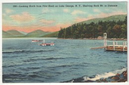 Looking North From Pilot Knob On Lake George, N.Y., Shelving Rock Mt. In Distance - 1947 - Lake George