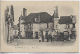 23  -   AUZANCES  -  Place Delouche - Auzances