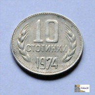 Bulgaria - 10 Stotinki - 1974 - Bulgarien