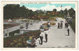 Scene In Garfield Park, Indianapolis, Ind. - Indianapolis