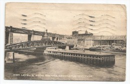 I2936 Newcastle Upon Tyne - High Level & Swing Bridges / Viaggiata 1920 - Newcastle-upon-Tyne