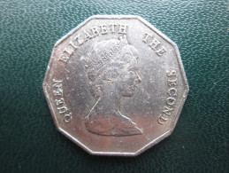 BRITISH Caribbean Territories EASTERN GROUP 2000 ONE DOL:LAR Copper-nickel USED Coin. - Oost-Caribische Gebieden