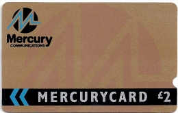UK (Mercury) - Corporate Bronze, 7MERB-MER004, 1988, 130.000ex, Used - [ 4] Mercury Communications & Paytelco