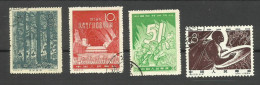 Chine N°1172,1187,1198,1542  Cote 2.80 Euros - Gebraucht