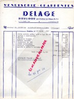 87 - ORADOUR SUR GLANE - FACTURE  MENUISERIE CHARPENTES  DELAGE- DIEULIDOU -1960 - 1950 - ...