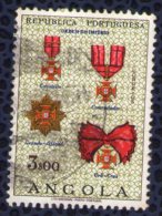 Angola 1967 Oblitéré Rond Used Insigne Ordre De L'empire Ordem Do Império - Angola