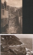 TWO POLPERRO POSTCARDS THE RIVER AND THE COAST - Sonstige & Ohne Zuordnung