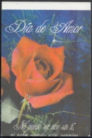 2000-EP-7 CUBA 2000. Ed.42a. VALENTINE'S DAY. SPECIAL DELIVERY. POSTAL STATIONERY. DIA DE LOS ENAMORADOS. ERROR DE CORTE - Briefe U. Dokumente