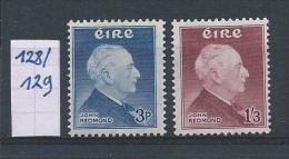 Ierland      Y / T     128 / 129      (X)    Met Plakker) - Unused Stamps