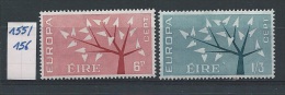 Ierland      Y / T     155 / 156         (X)  (met Plakker) - Unused Stamps