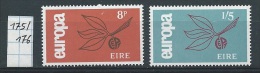 Ierland      Y / T     175 / 176         (X)  (met Plakker) - Neufs