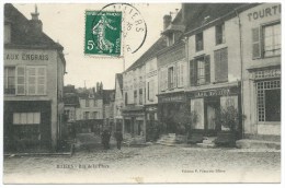 Illiers Rue De La Place Cafe Aguiton - Illiers-Combray