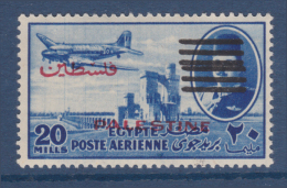 Egypt - 1953 - Overprint Palestine - 6 Bars ( 20m - King Farouk ) - MNH (**) - Ungebraucht