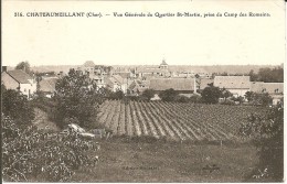 18 - CHATEAUMEILLANT - Vue Générale Du Quartier ( Chaise Longue Dans Un Jardin ) - Châteaumeillant