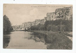 Cp , 89 , Les Rochers Du SAUSSOIS , Vue Prise Des Bords De L'YONNE , Vierge - Andere & Zonder Classificatie