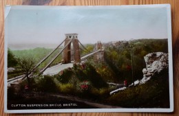Bristol - Clifton Suspension Bridge - Colorisée / Colorized - (n°3916) - Bristol