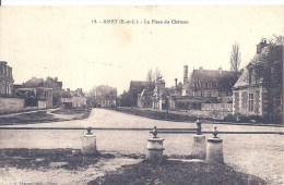 CENTRE - 28 - EURE ET LOIR - ANET Près De Dreux - Le Château - Place - PLiure - Anet