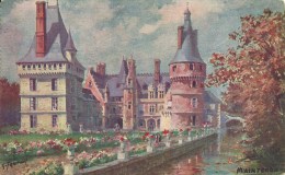 CENTRE - 28 - EURE ET LOIR - MAINTENON - Château   D'après Peinture - Maintenon