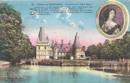 CENTRE - 28 - EURE ET LOIR - MAINTENON - Château  - Vue Prise De La Pièce D'eau - Maintenon