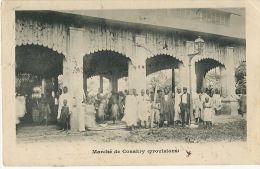 Marché De Conakry Provisions  Timbrée 1905 - Guinea