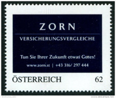 ÖSTERREICH / PM Nr. 8110015 / ZORN Versicherungsvergleiche / Postfrisch / ** - Personalisierte Briefmarken