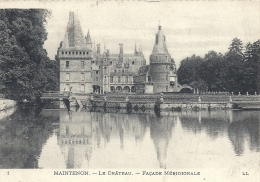 CENTRE - 28 - EURE ET LOIR - MAINTENON - Château  - Facade Méridionale - Maintenon