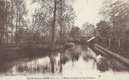 CENTRE - 28 - EURE ET LOIR - COURVILLE - L'Eure Vue Prise Du Pont Saint Pierre - Courville