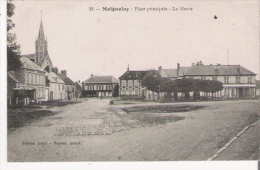 MAIGNELAY 21 PLACE PRINCIPALE LA MAIRIE 1916 - Maignelay Montigny