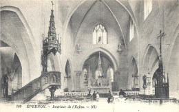 CENTRE - 28 - EURE ET LOIR - EPERNON - INtérieur De L'église - Epernon