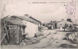 CHATELAILLON 128 LES BOUCHOLEURS L'ENTREE DU VILLAGE 1908 - Châtelaillon-Plage