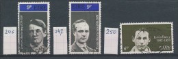 Ierland      Y / T     246 + 247 + 250         (X)   (met Plakker) - Unused Stamps