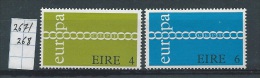 Ierland      Y / T     267 / 268         (X)   (met Plakker) - Unused Stamps