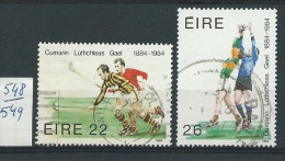 Ierland      Y / T    548 / 549       (O) - Oblitérés